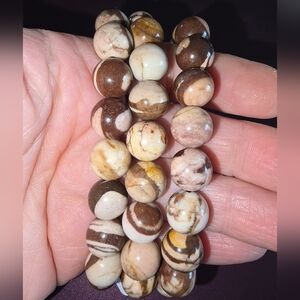 10mm Austrailian Zebra Jasper